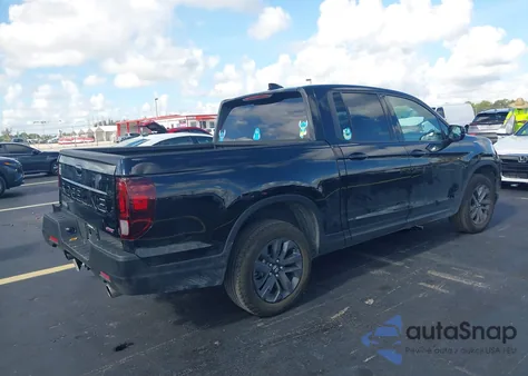 2024 Honda Ridgeline Sport from USA, damaged, VIN 5FPYK3F14RB027061